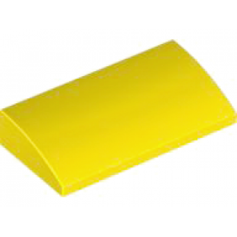 dakpan gebogen 2x4 yellow